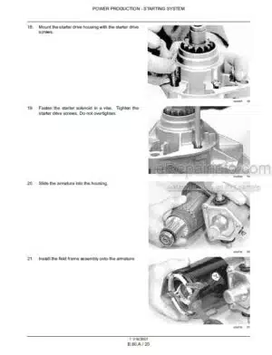 Photo 2 - Case 450 465 450CT Repair Manual Skid Steer Compact Track Loader 87578832NAR0