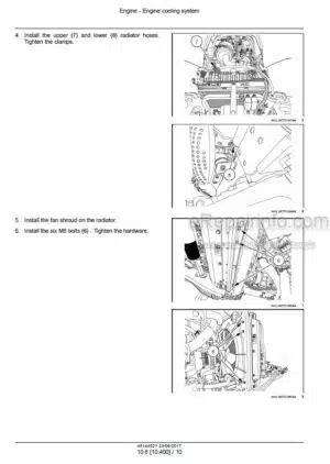 Photo 11 - Case 45C 55C Farmall Tier 4B Final Service Manual Compact Tractor 48144021