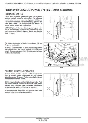 Photo 2 - Case 55A 45A Farmall Service Manual Tractor 84525653A
