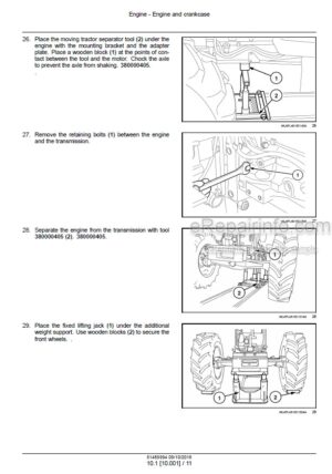 Photo 7 - Case 60 80 95 Farmall Service Manual Tractor 47454571A