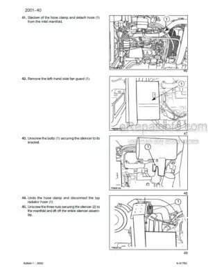 Photo 8 - Case 50A 60A 70A Farmall Tier 4B Final Service Manual Tractor 47866582