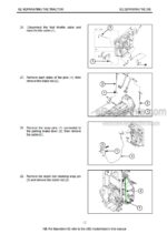 Photo 2 - Case 60 Maxxfarm Preliminary Service Manual Tractor 47673551