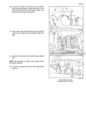 Photo 5 - Case 625 Module Express Service Manual Cotton Picker 87642590