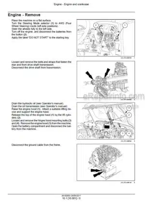 Photo 3 - Case 632 635 735 742 935 Farmlift Stage IIIB Service Manual Telescopic Handler 48192604