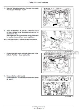 Photo 6 - Case 632 635 735 742 935 Farmlift Stage IV Service Manual Telescopic Handler 51425750