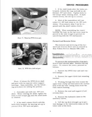 Photo 8 - Case 80 95 Farmall Service Manual Power Shuttle Tractor 47650956A