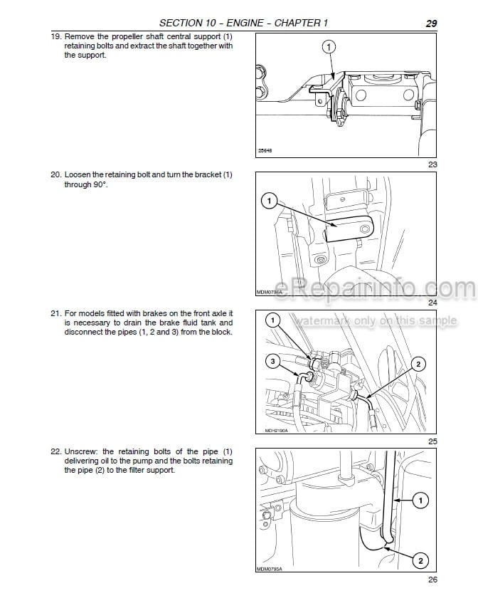 Photo 1 - Case 65C 75C 85C 95C Farmall Repair Manual Tractor 87758598