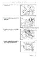 Photo 2 - Case 65C 75C 85C 95C Quantum Service Manual Tractor 87744415B