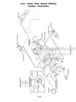 Photo 5 - Case 700 800 730 830 Service Manual Tractor 9-74321R0