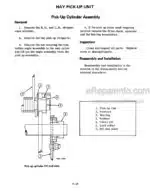 Photo 5 - Case 700 800 Series Service Manual Forage Harvester GSS14751
