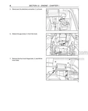 Photo 10 - Case 70 80 90 95 Farmall Service Manual Tractor 84253591