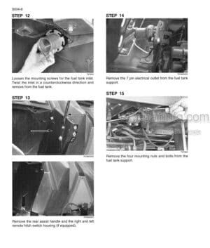 Photo 9 - Case 7200 Pro 8900 Series Service Manual Tractor 7-67882