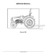 Photo 4 - Case 75A Farmall Service Manual Tractor 84332654