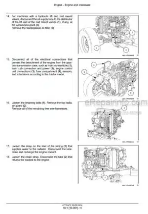 Photo 8 - Case 3240 3340 Patriot Tier 4B Final Service Manual Sprayer 47661569
