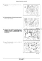 Photo 2 - Case 75F 85F 95F 105F Quantum Service Manual Tractor 47888384