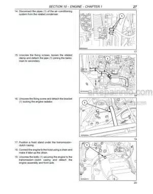 Photo 8 - Case 55C 65C 75C Farmall Efficient Power Service Manual Tractor 51505329