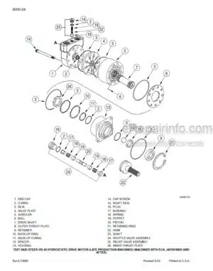 Photo 8 - Case 80F 90F 100F 11OF 80CL 90CL 100CL 110CL Quantum Service Manual Tractor 51523378