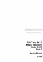 Photo 4 - Case 770 780 880 990 3800 4600 Service Manual Tractor 9-37009R0
