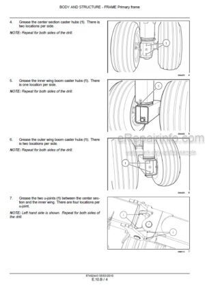 Photo 14 - Case 800 Precision Hoe Service Manual Air Drill 87492443
