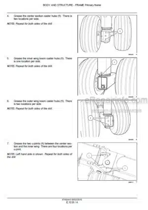 Photo 7 - Case 400 500 Service Manual Cyclo Planter GSS-14231