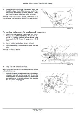 Photo 12 - Case 800 Precision Hoe Service Manual Precision Air Hoe Drill 84425024
