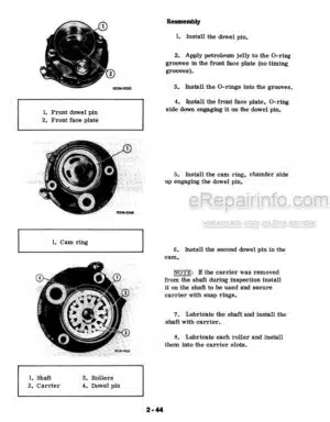 Photo 7 - Case 800 Series Service Manual Planter GSS1501A