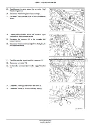 Photo 7 - Case 185 200 220 185CVT 200CVT 220CVT 240CVT Puma Tier 4B Final Service Manual Tractor 47936452