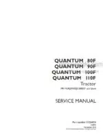 Photo 5 - Case 80F 90F 100F 110F Quantum Service Manual Tractor 51526024