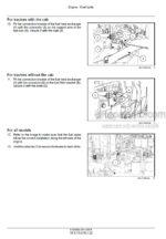 Photo 2 - Case 80F 90F 100F 110F Quantum Service Manual Tractor 51526024