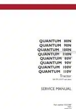Photo 6 - Case 80N 90N 100N 110N 80V 90V 100V 110V Quantum Service Manual Tractor 51523387