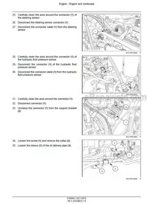 Photo 7 - Case 235 260 290 315 340 370 Magnum CVT Service Manual Tractor 47533565