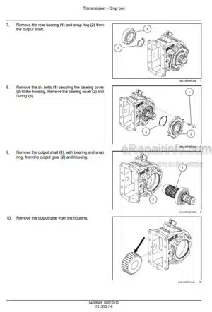 Photo 2 - Case 810 Flex Air Service Manual Applicator 84588406