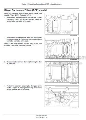 Photo 8 - Case 65C 75C Farmall Tier 4B Final Service Manual Tractor 51505368