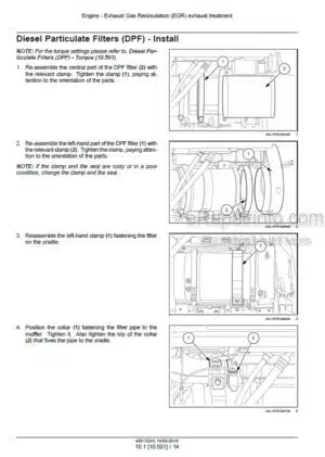 Photo 1 - Case 85A 95A 105A 115A Farmall Service Manual Tractor 48013245