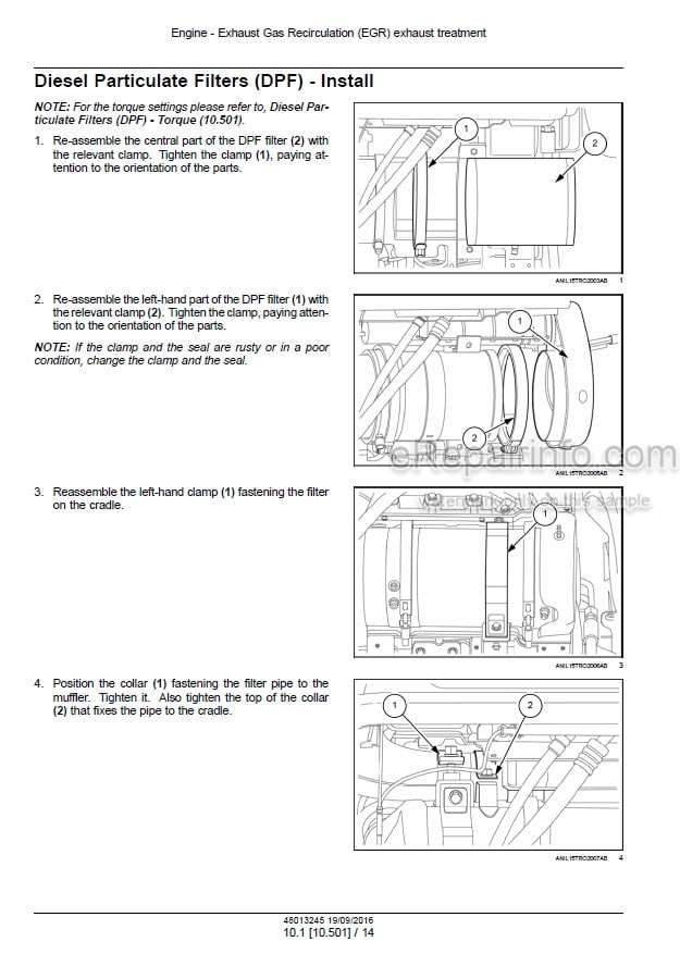 Photo 1 - Case 85A 95A 105A 115A Farmall Service Manual Tractor 48013245
