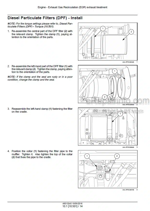 Photo 1 - Case 85A 95A 105A 115A Farmall Service Manual Tractor 48013245