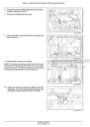 Photo 12 - Case 85A 95A 105A 115A Farmall Service Manual Tractor 48194628