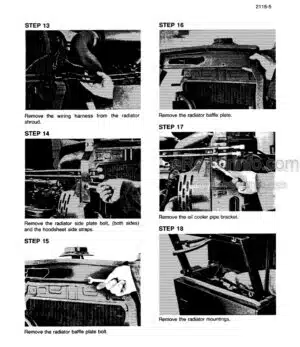 Photo 11 - Case 85 95 Series Service Manual Tractor 8-56453