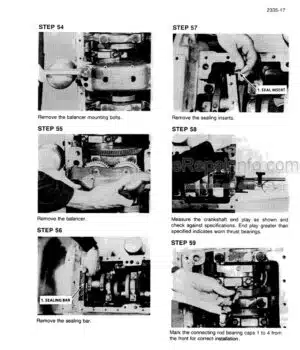 Photo 5 - Case 885 895 995 Service Manual Tractor 8-85073R0