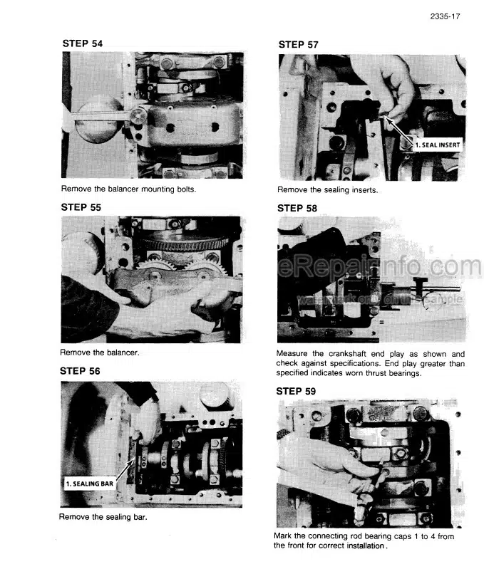 Photo 1 - Case 885 895 995 Service Manual Tractor 8-85073R0