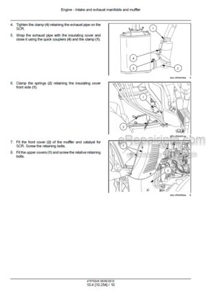 Photo 4 - Case 90C 100C 110C 120C Farmall Efficient Power Tier 4B Final Service Manual Tractor 47878246