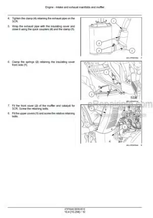 Photo 8 - Case 970 1070 Service Manual Tractor 9-77365R0