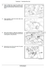 Photo 2 - Case 95U 105U 115U Farmall Efficient Power Service Manual Tractor 84568025
