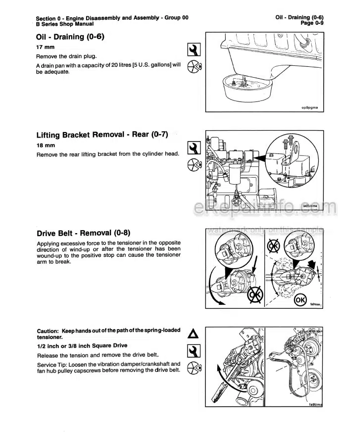 Photo 1 - Cummins 4BT3.9 6BT5.9 Shop Manual Engine 75128390