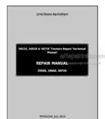 Photo 5 - John Deere 5055E 5065E 5075E Repair Manual Tractor TM901319