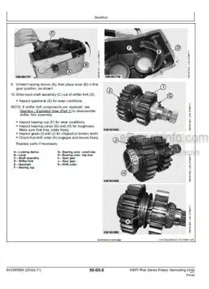 Photo 6 - Kemper 420FI 440FI Technical Manual Rotary Harvesting Unit 84321453A