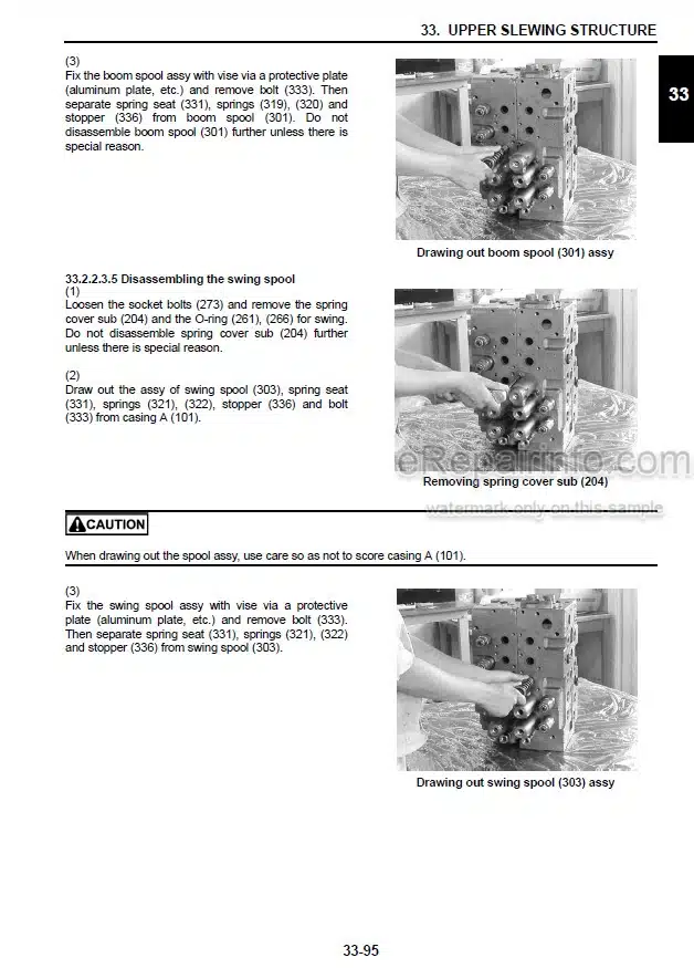 Photo 1 - Kobelco 140SLRC-3 Tier 4 Service Manual Hydraulic Excavator S5YY0024E02