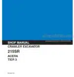 Photo 5 - Kobelco 215SR Acera Tier 3 Shop Manual Crawler Excavator 87728457NA