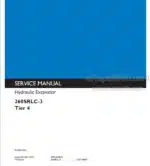 Photo 5 - Kobelco 260SRLC Tier 4 Service Manual Hydraulic Excavator S5YF0014E01