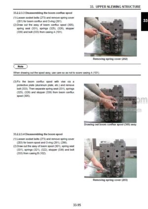 Photo 8 - Kobelco 260SRLC Tier 4 Service Manual Hydraulic Excavator S5YF0014E01